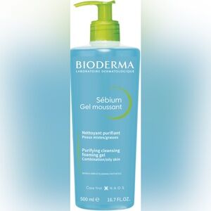 Bioderma Face Cleanser Sébium Makeup Removing Cleanser Skin Purifying 16.7 Fl oz